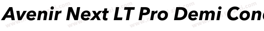 Avenir Next LT Pro Demi Cond Regula字体转换